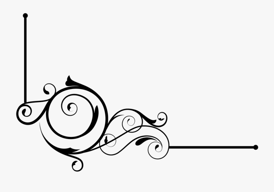 Transparent Fancy Divider Line Png - Line Design Border Png, Transparent Clipart