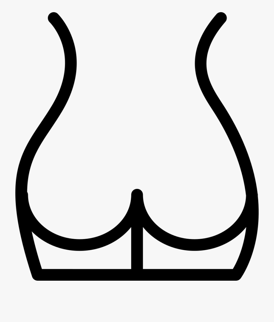 Back Part Of The Body Showing Butt Area - Butt Svg, Transparent Clipart