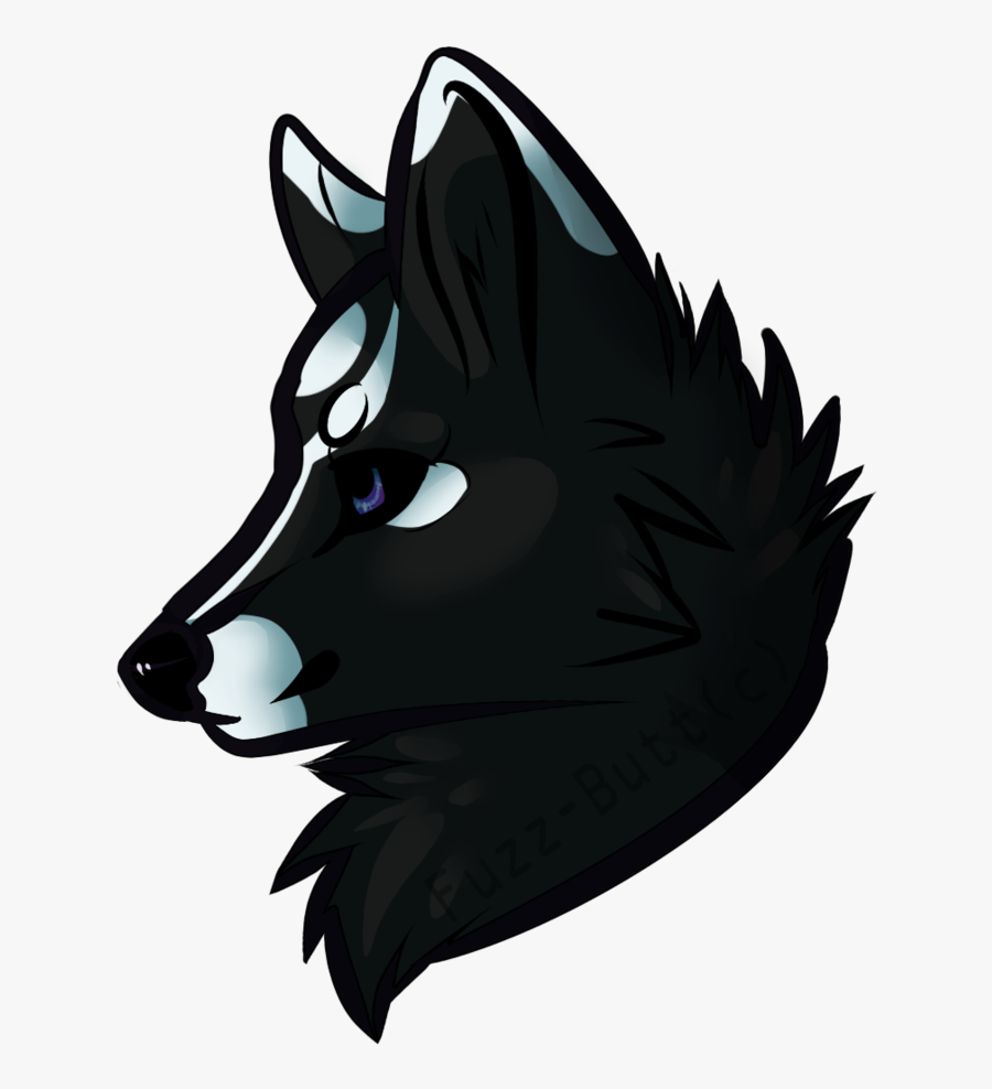 Wolf Head By Fuzz-butt - Wolf Head Icon Png, Transparent Clipart