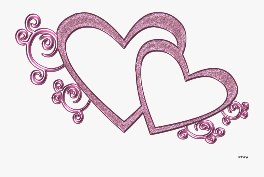 Doodle Heart Clipart Free - Silver Wedding Anniversary Clipart, Transparent Clipart