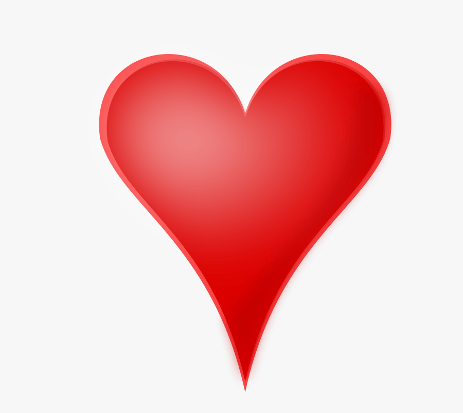 Heart Clipart, Vector Clip Art Online, Royalty Free - Clipart Herz Rot, Transparent Clipart