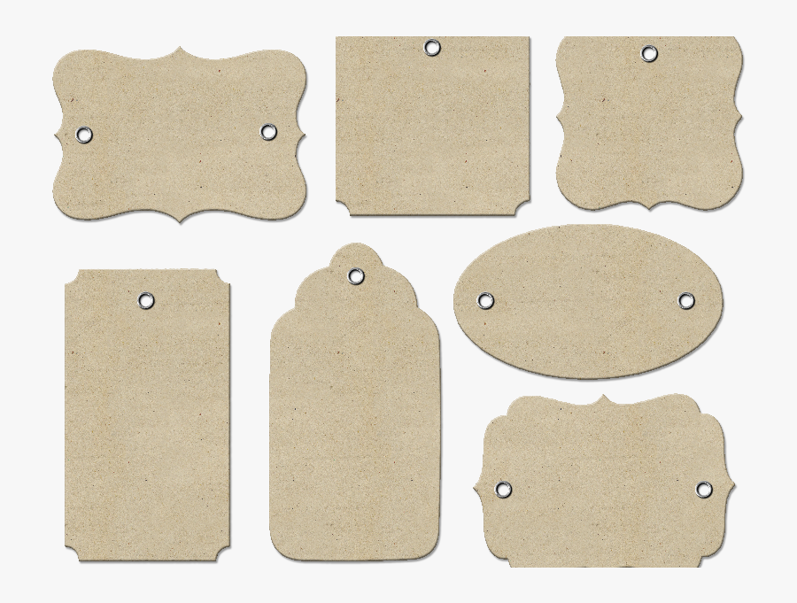 Gift Tags Png Free - Label, Transparent Clipart