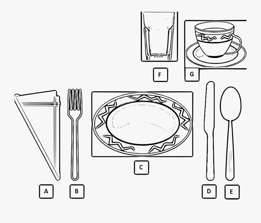 Shoe,line Art,angle - Table Setting Clipart, Transparent Clipart