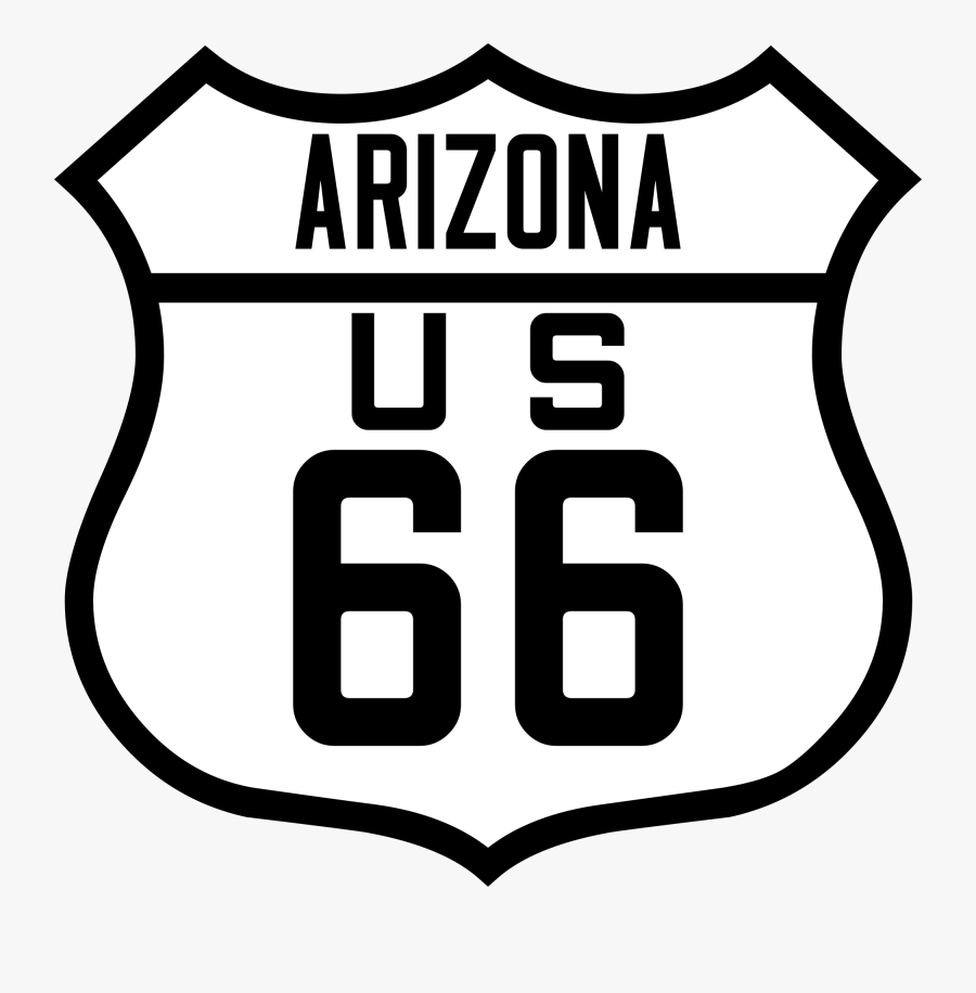 Route 66 Road Sign Clip Art