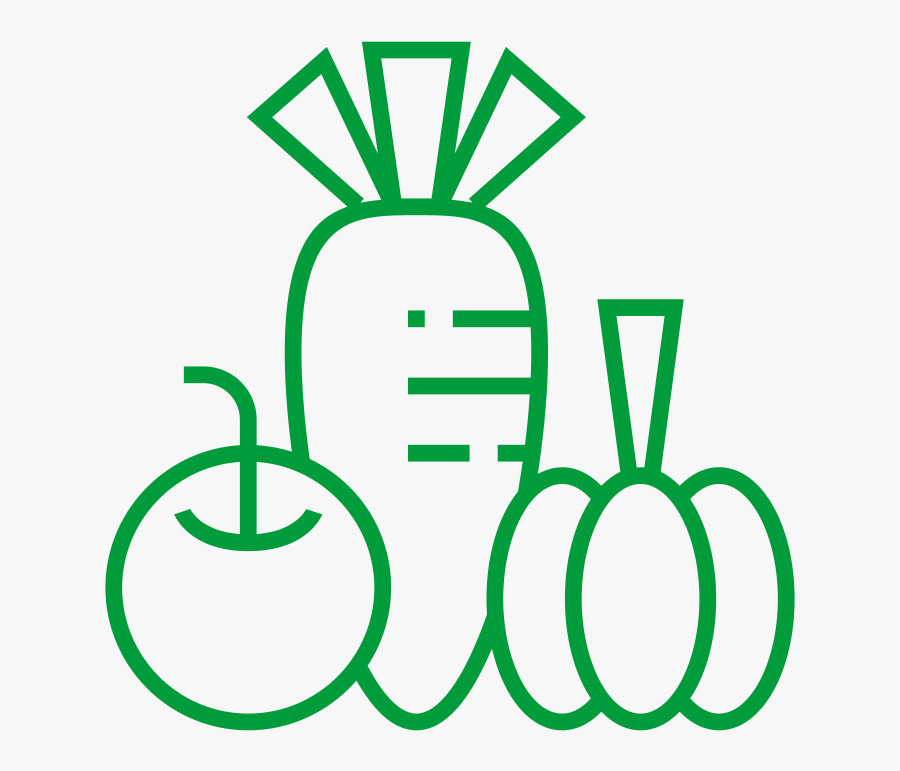Fruit And Veg - Organic Food Clipart, Transparent Clipart