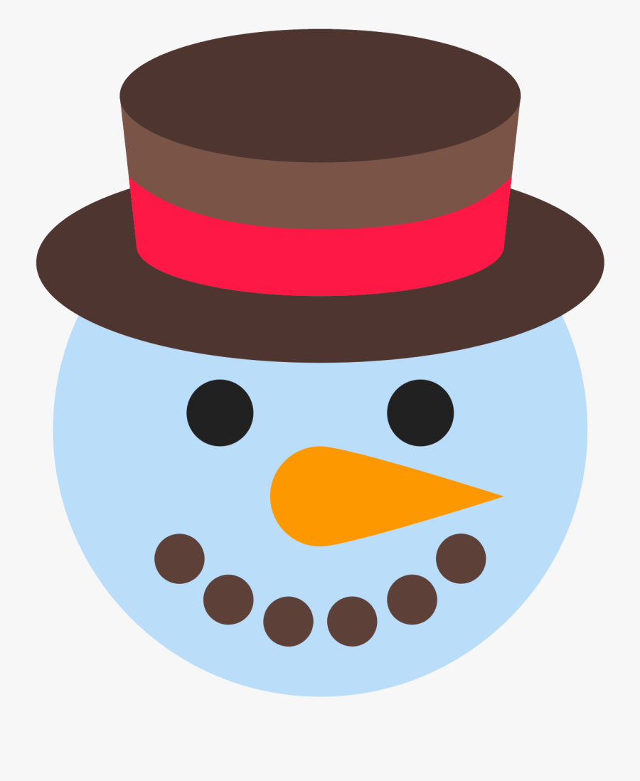 Face Clipart Snowman - Snowman, Transparent Clipart