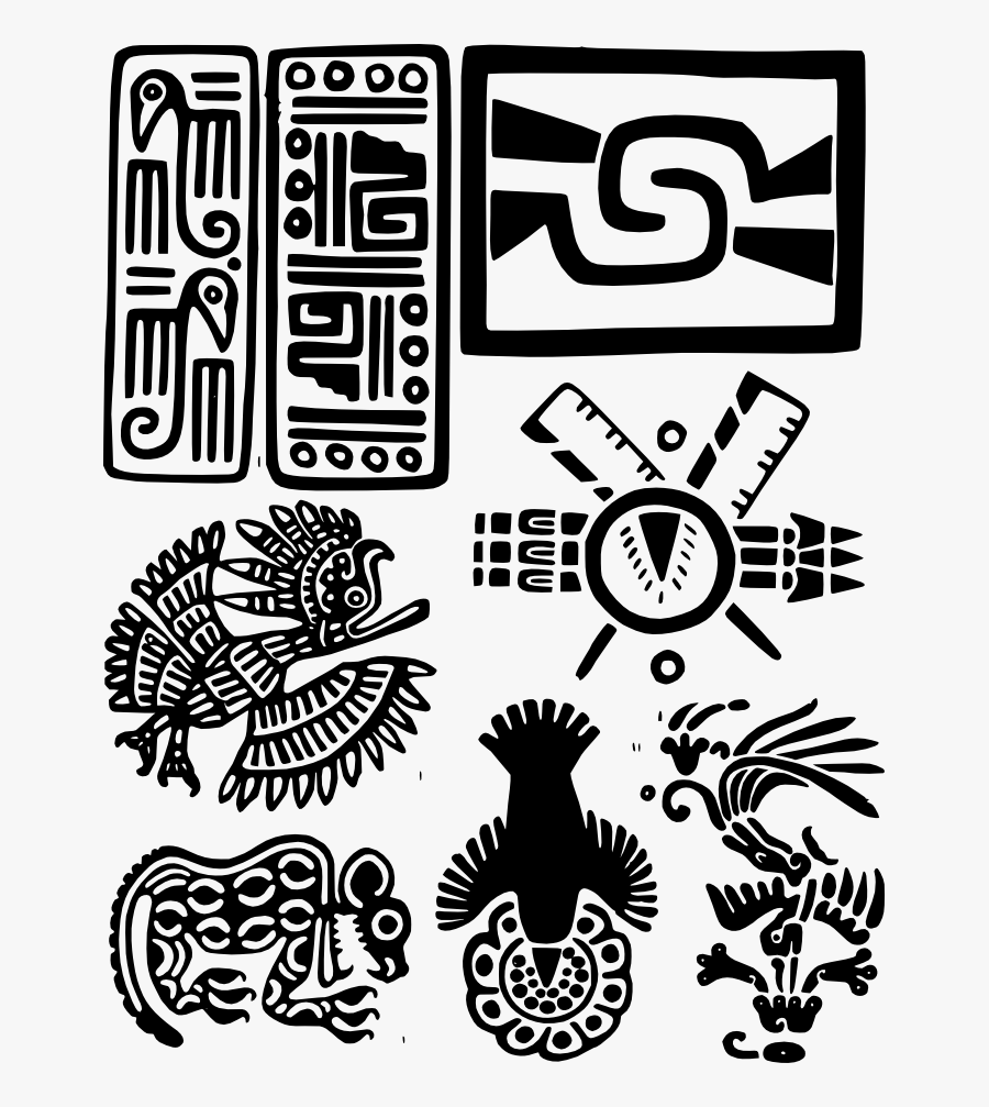 Grecas Aztecas - Illustration, Transparent Clipart