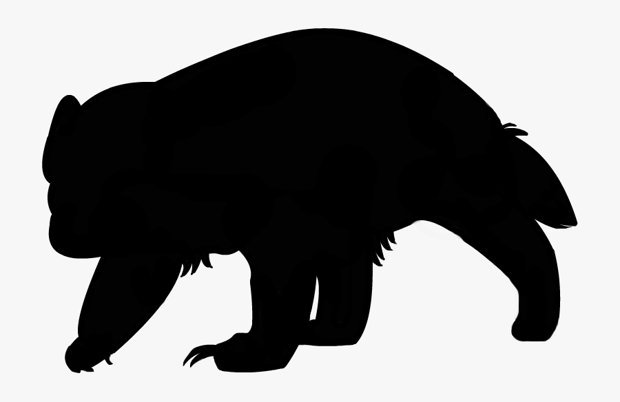 Badger - Clip - Art - Badger Clipart Black, Transparent Clipart