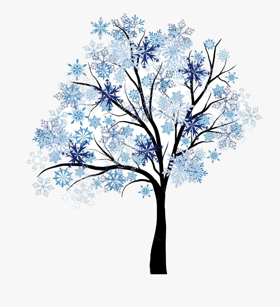 Winter Beautiful Cliparts Free Clip Art Transparent - Baum Winter Clipart, Transparent Clipart