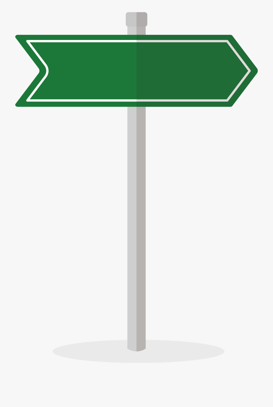 Traffic Sign Arrow Euclidean Vector - Transparent Background Road Sign Png, Transparent Clipart