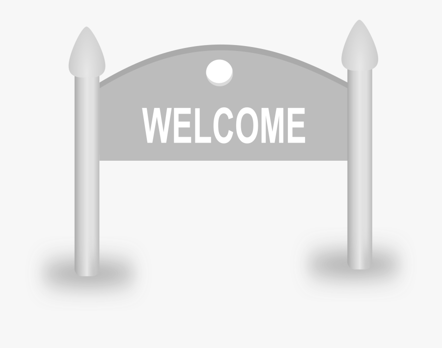 Welcome Sign Board Icons Png - Welcome Sign Clip Art, Transparent Clipart
