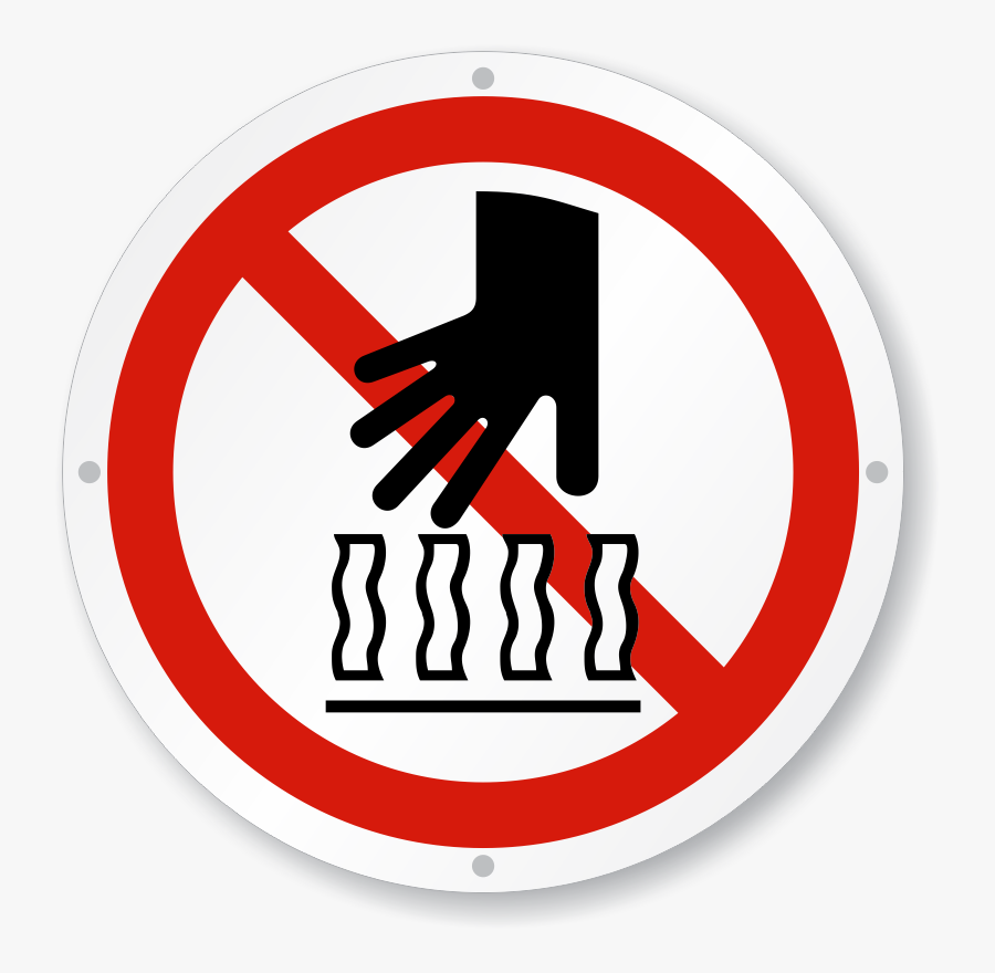 Dont Sign Png - Don T Step On Sign, Transparent Clipart