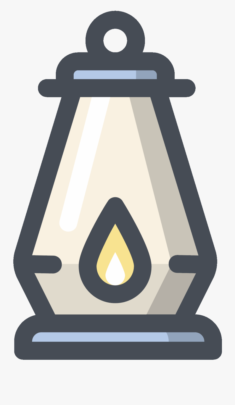 Oil Lamp Icon - Lampara Icon Png, Transparent Clipart