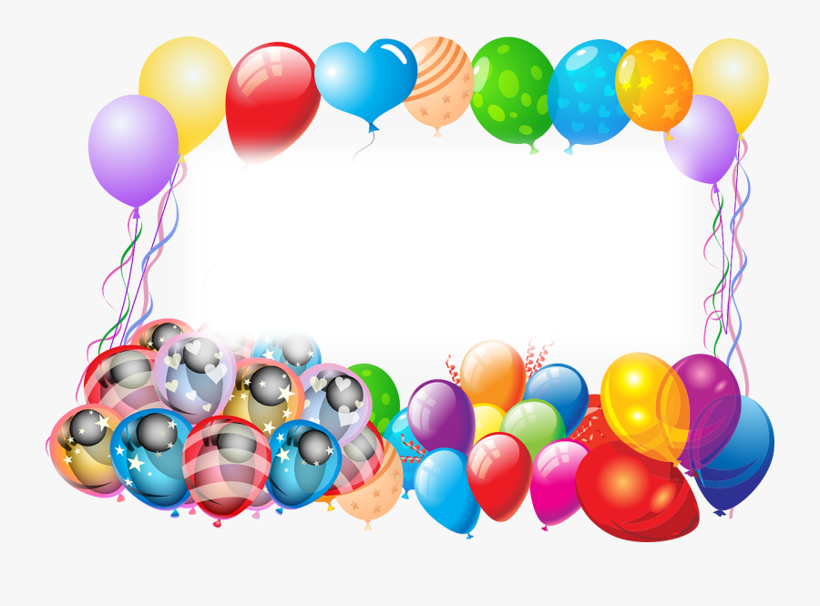 Birthday Clipart Frame - Happy Birthday Frame Png, Transparent Clipart
