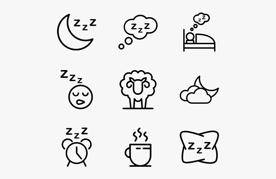 Sleeping - Family Icon Transparent Background, Transparent Clipart