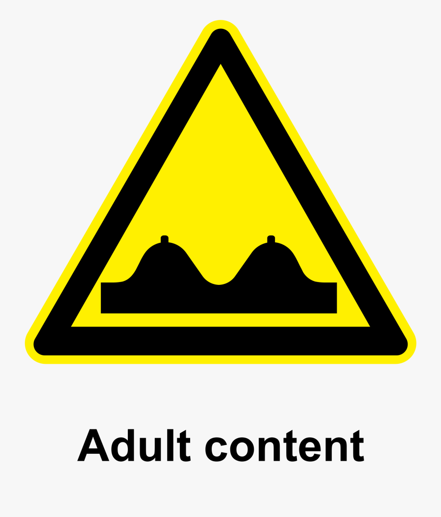 Adult Content Warning Sign - Adult Content Warning Png, Transparent Clipart