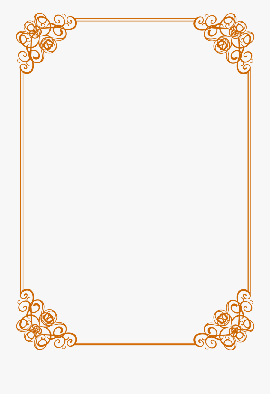 Certificate Borders Templates Free - Frame Vector Png Gold, Transparent Clipart
