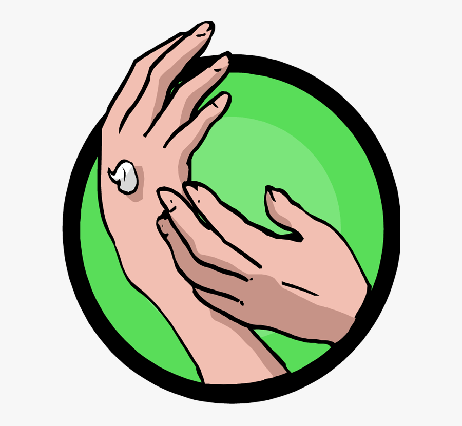 Massage Hands Clipart - Hand Massage Clip Art, Transparent Clipart