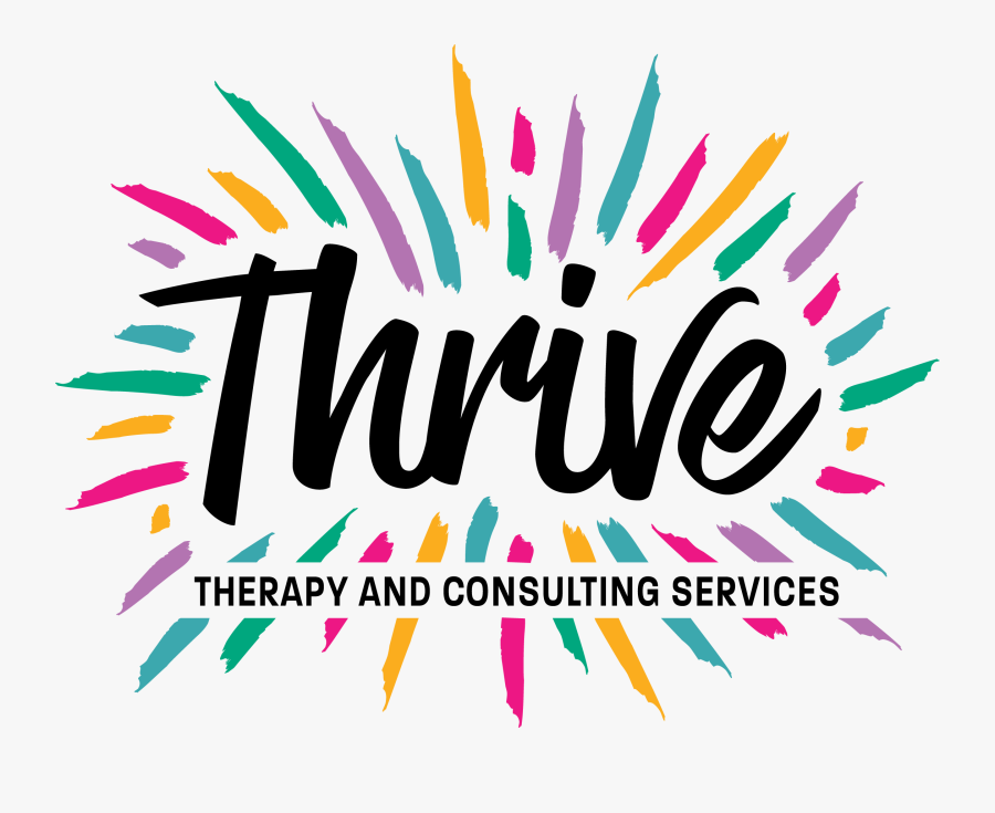 Thrive Therapy - Graphic Design, Transparent Clipart