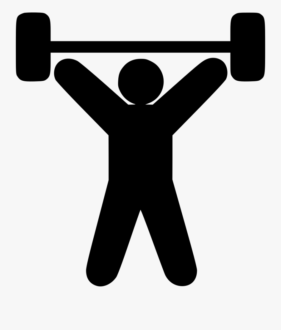 Weight Lifting Person - Icon Weight Lifting, Transparent Clipart