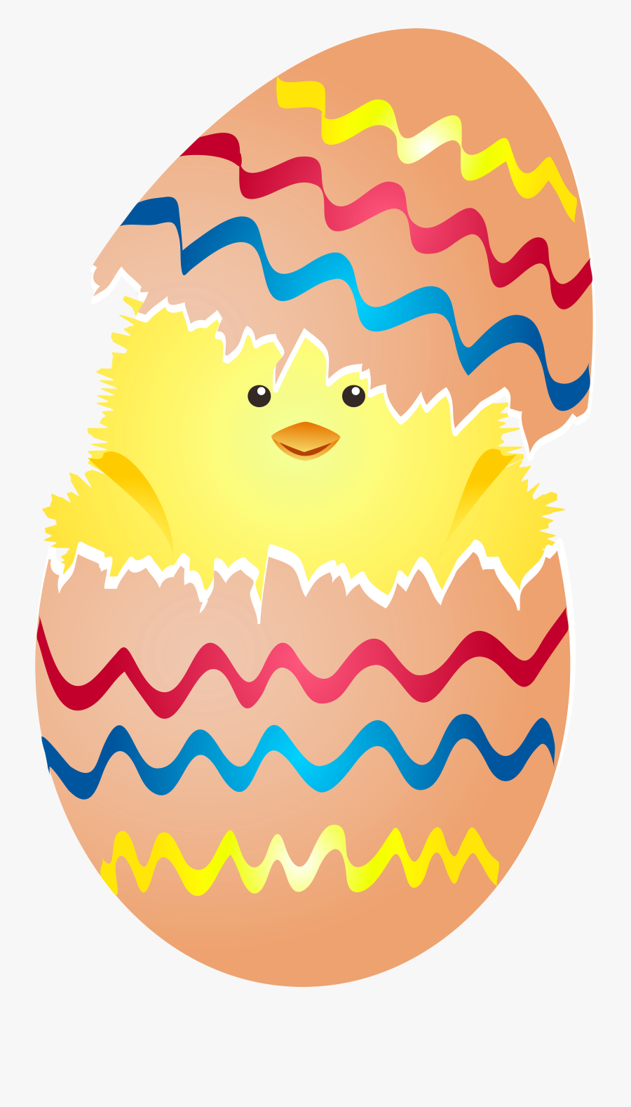 Cute Easter In Chicken Egg Bunny Clipart - Happy Easter Clip Art, Transparent Clipart