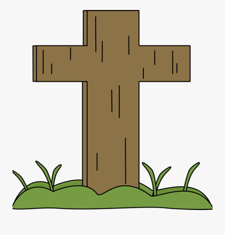Easter Cross In The Grass - Church Clip Art My Cute Graphics, Transparent Clipart