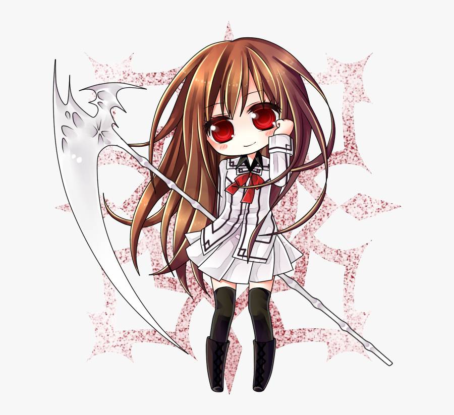 Cute Anime Vampire Girl - Vampire Knight Yuki Cute, Transparent Clipart