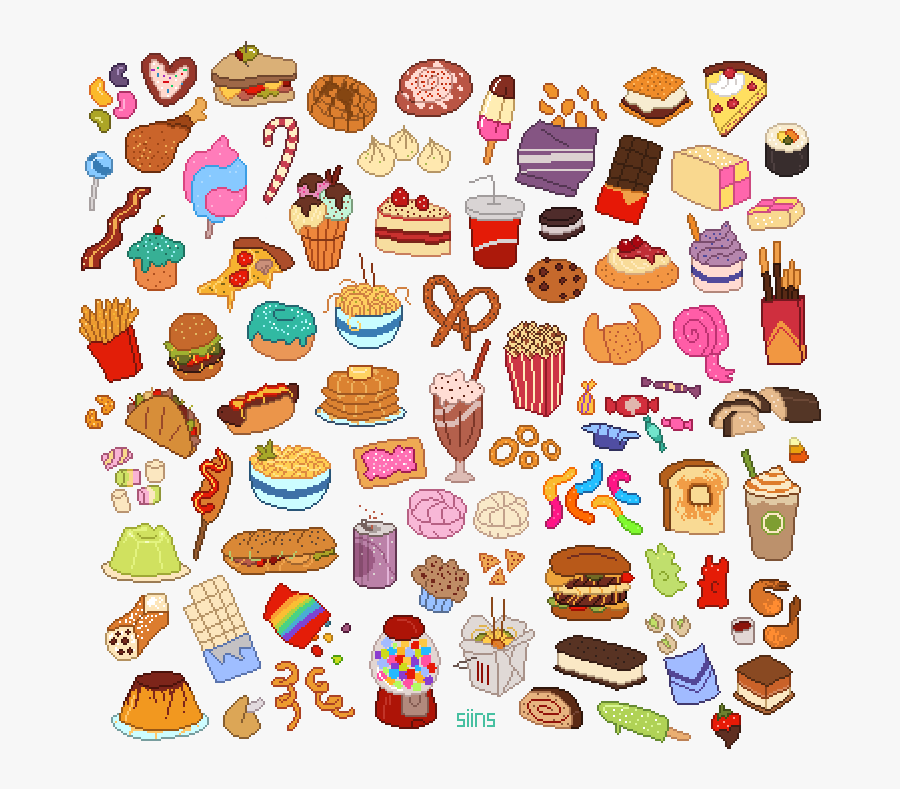Clipart Food Collection - Cute Transparent Food Clipart, Transparent Clipart