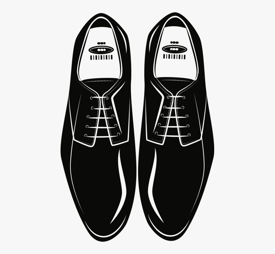 Athletic Shoe,black,footwear - Mens Dress Shoes Clipart, Transparent Clipart