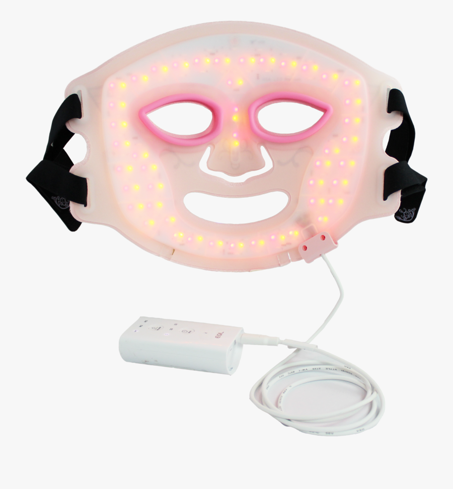 Eql Auro Light Color Therapy Beauty Face Mask For Anti-aging - Mask, Transparent Clipart