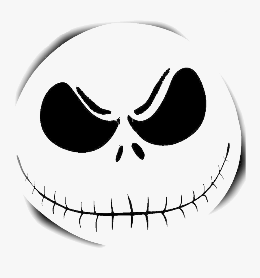 The Nightmare Before Christmas - Pumpkin Carving Stencils Jack, Transparent Clipart