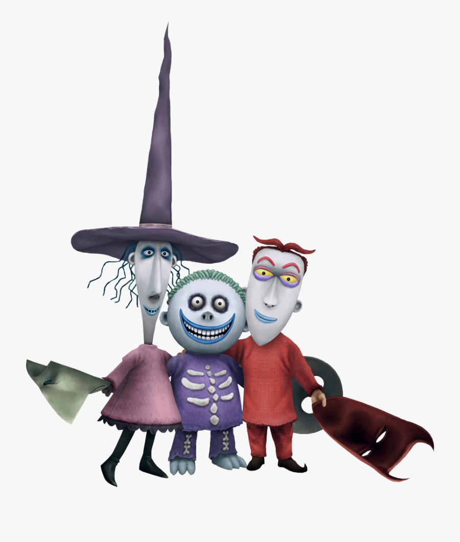 Welcome To The Wiki - Lock Shock And Barrel Nightmare Before Christmas, Transparent Clipart