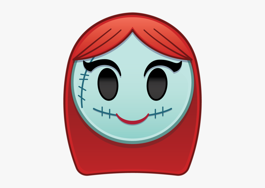 Nightmare Before Christmas Sally Emoji, Transparent Clipart