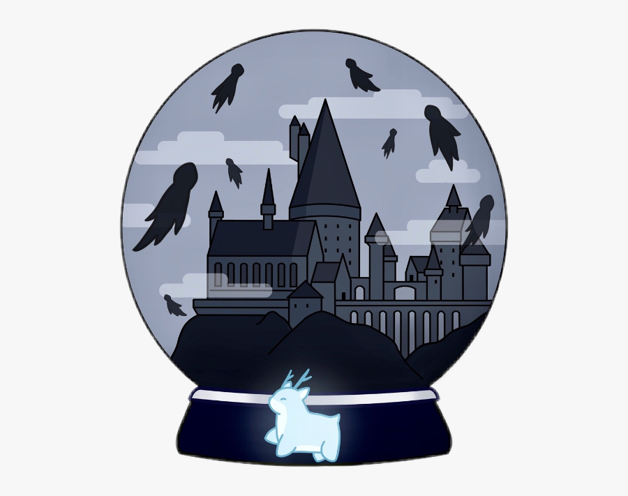 Harry Potter Snowglobe Art, Transparent Clipart