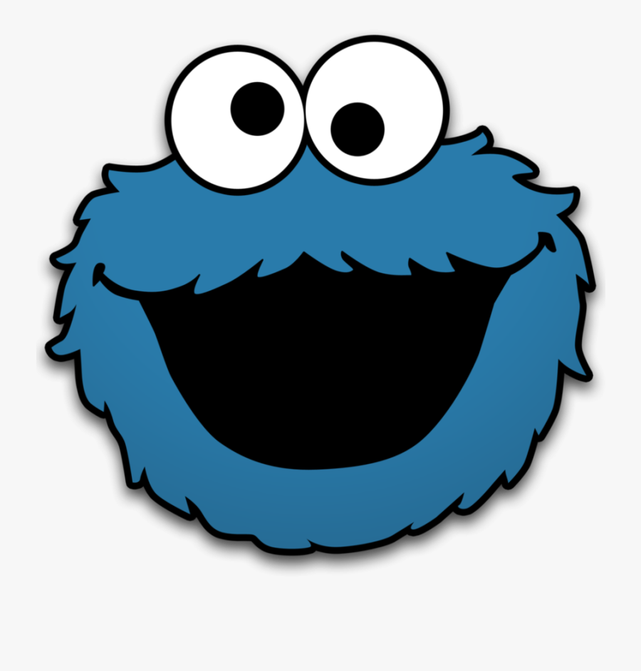 Cookie Monster Clip Art Cookie Monster By Neorame D4yb0b5 - Sesame Street Cookie Monster Face Png, Transparent Clipart
