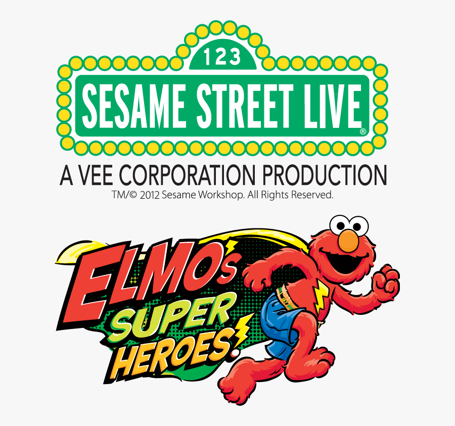 Sesame Street Live - Sesame Street, Transparent Clipart