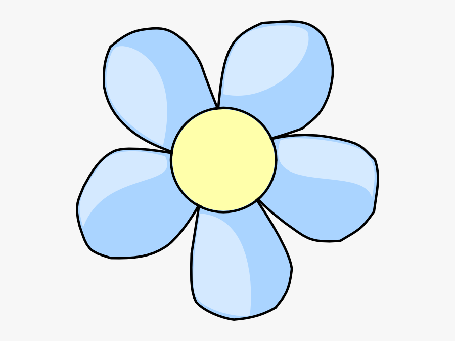 Clear-blue Flower Svg Clip Arts - Daisy Clip Art, Transparent Clipart