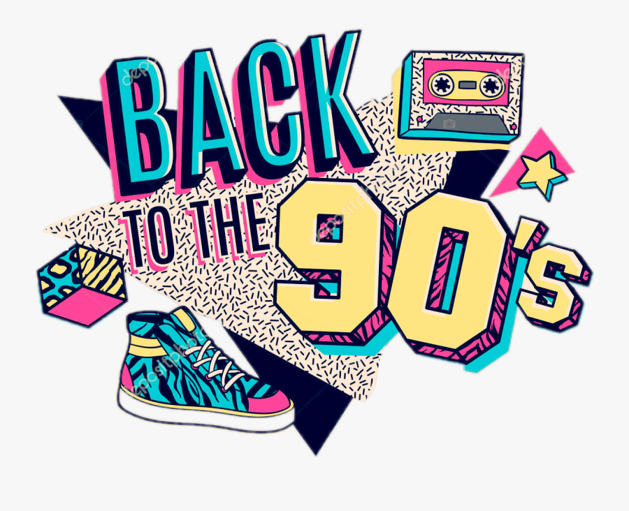 90s Theme Party Clip Art