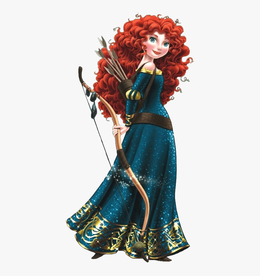 Merida Clipart - Princess Merida, Transparent Clipart