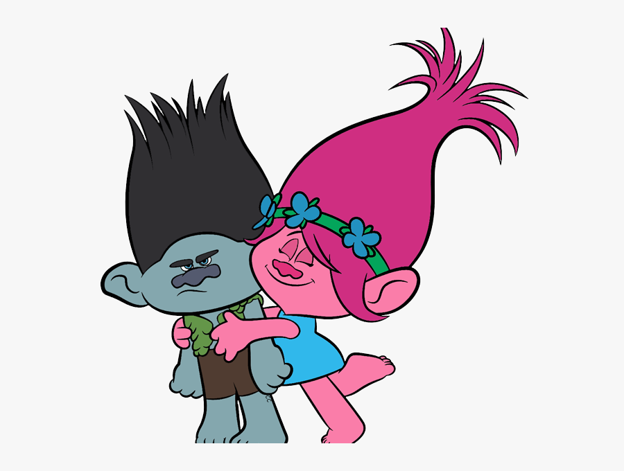 Trolls Poppy Clipart Best Coloring Pages - Princess Poppy For Coloring, Transparent Clipart