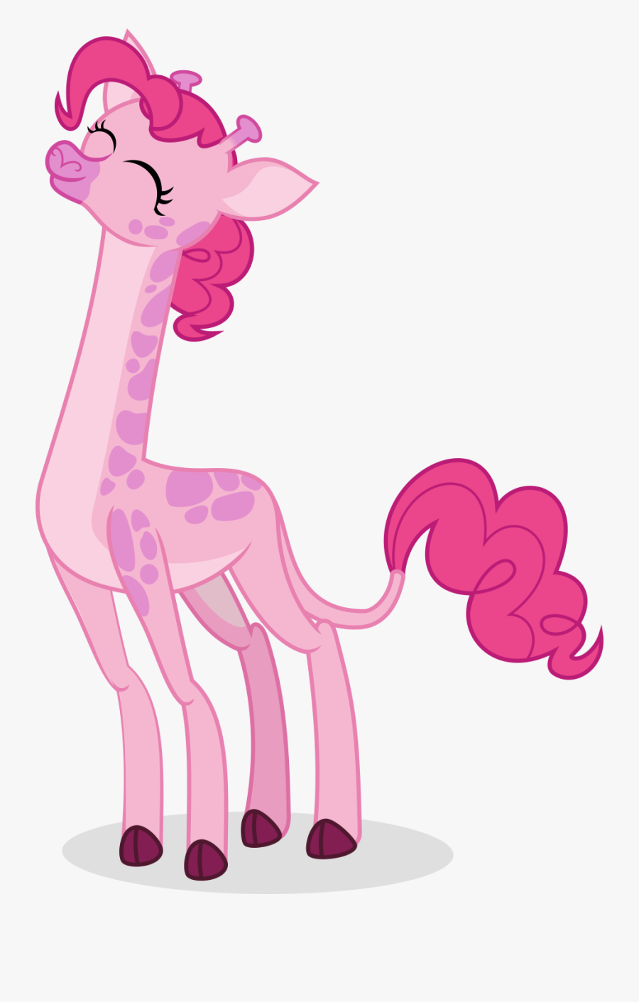 Eyes Clipart Giraffe - My Little Pony Giraffe, Transparent Clipart