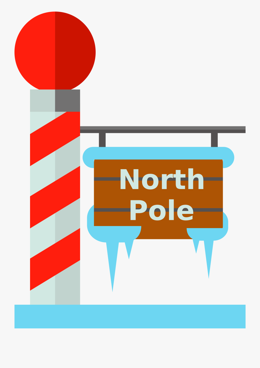 Transparent North Pole Clipart - North Pole Cartoon Png, Transparent Clipart