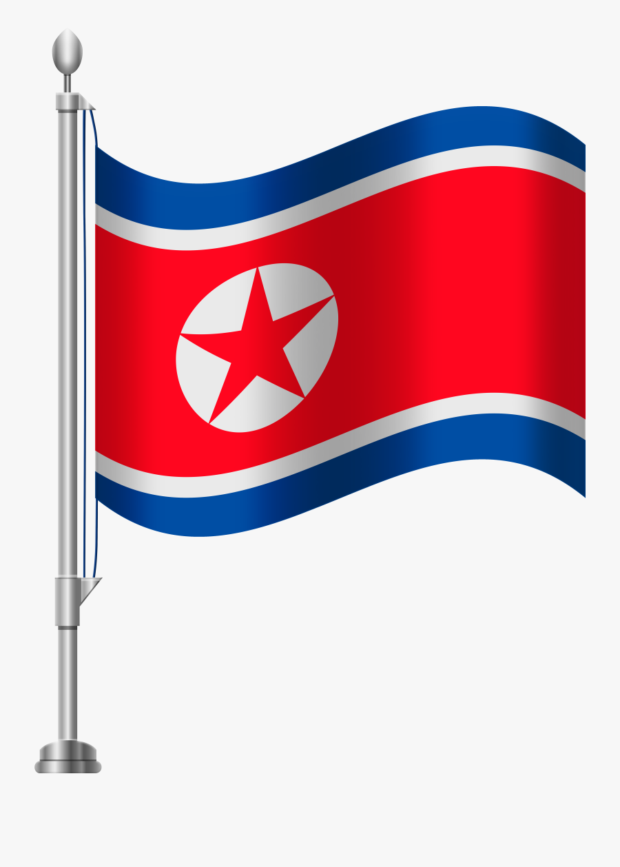 North Korea Flag Png Clip Art, Transparent Clipart
