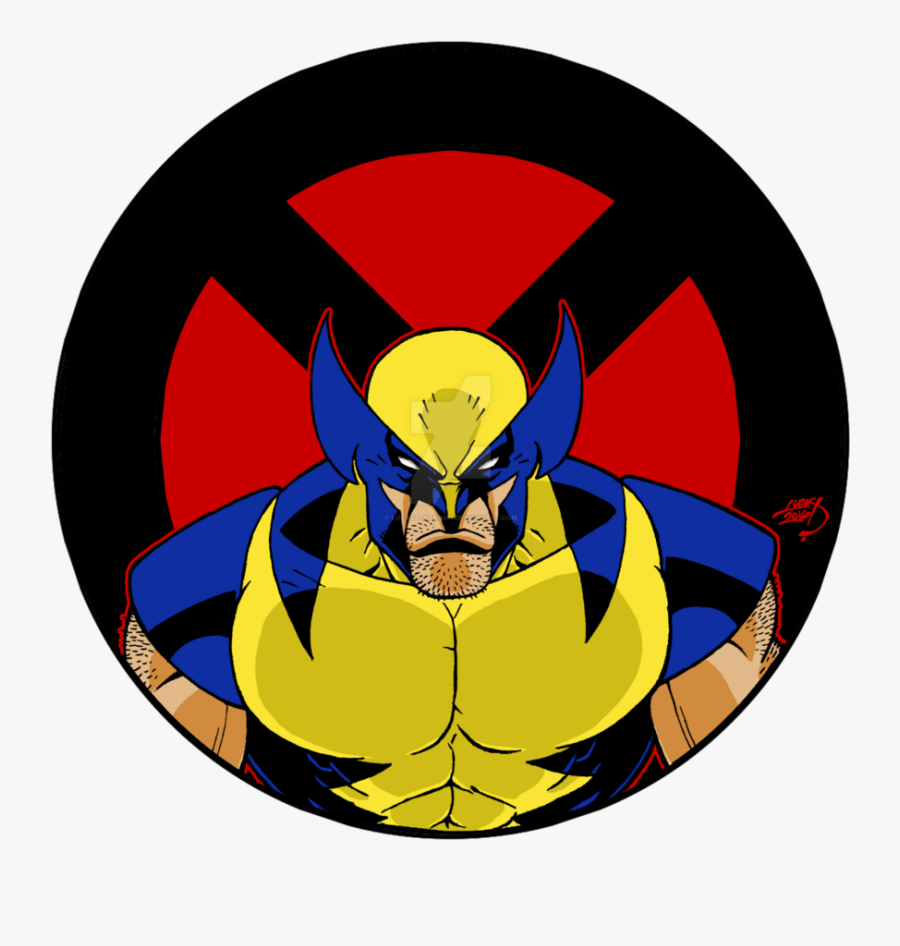 Drawing Wolverine Badass Banner Black And White Library - Banner Wolverine, Transparent Clipart