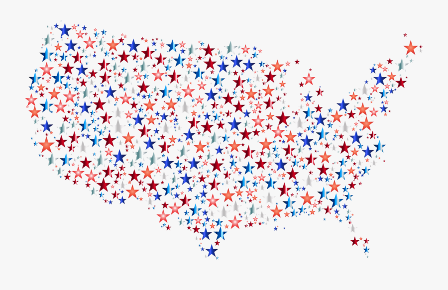 Blue,heart,symmetry - United States Map Image Clip Art, Transparent Clipart