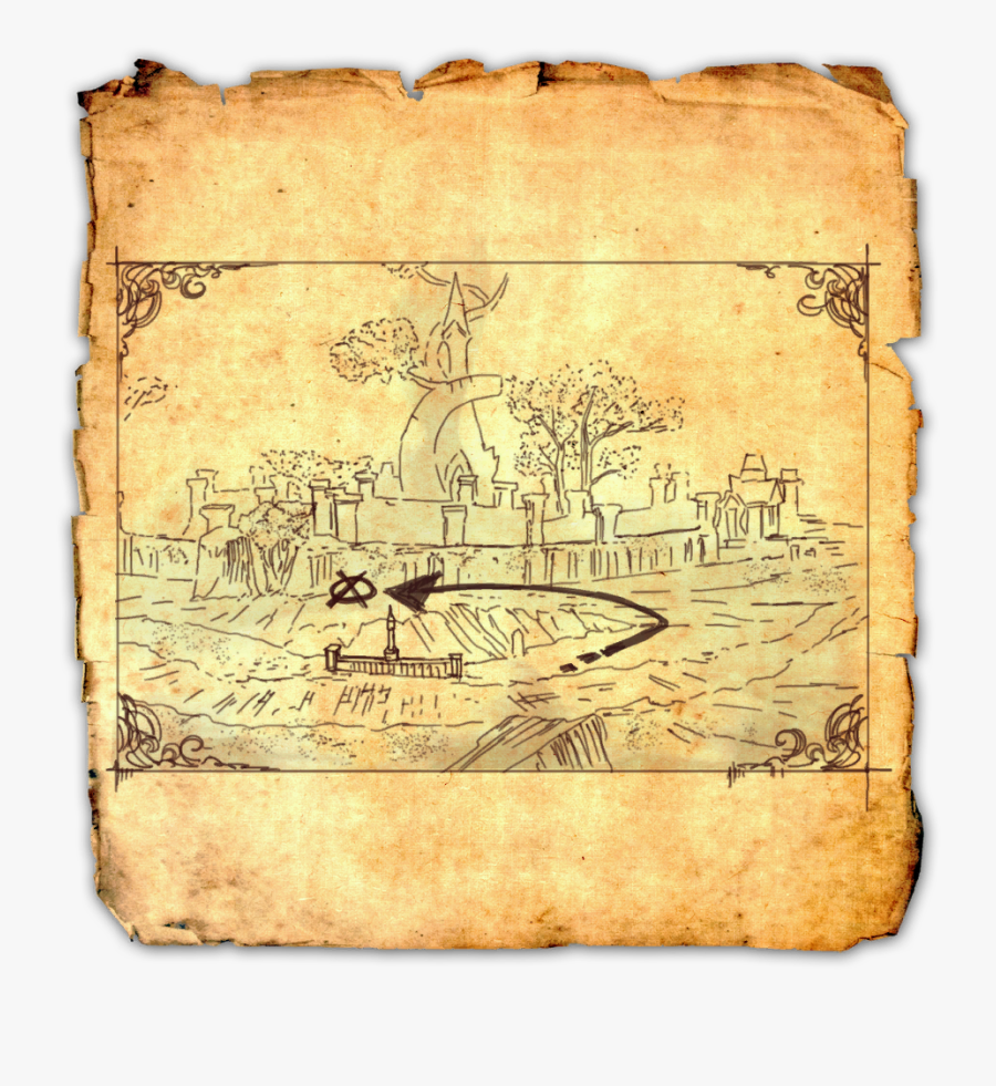 Greenshade Ce Treasure Map - Treasure Map, Transparent Clipart