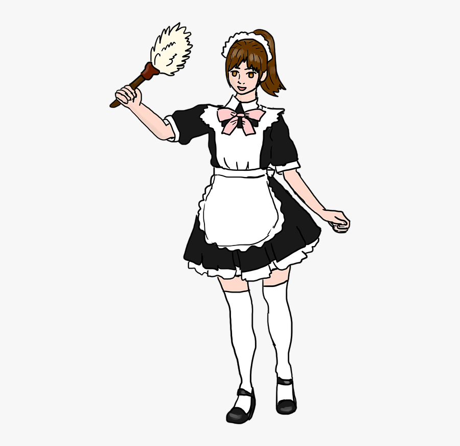 House - Maid Dibujo, Transparent Clipart