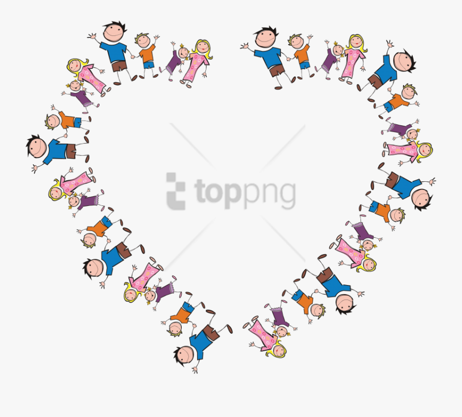 Free Png Freeof A Heart Frame Made Of Stick Family - Mother's Day 2019 India, Transparent Clipart