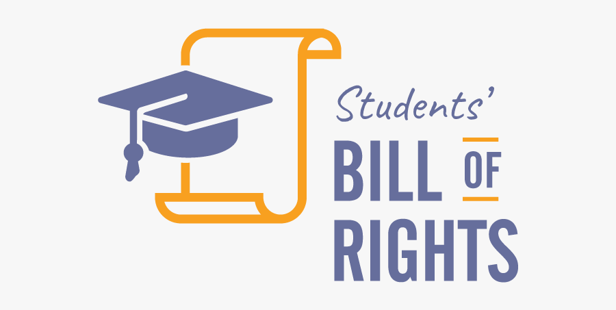 Student Bill Of Rights, Transparent Clipart