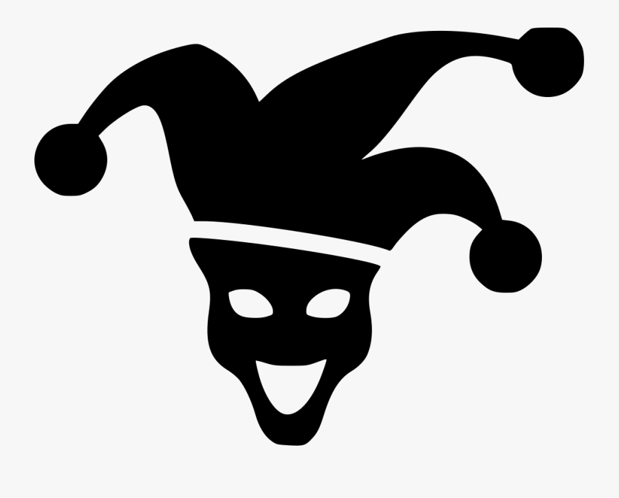 Joker Angry Face Mask Cap Hat Svg Png Icon Free Download - Cynical Optimist Fitzpatrick, Transparent Clipart